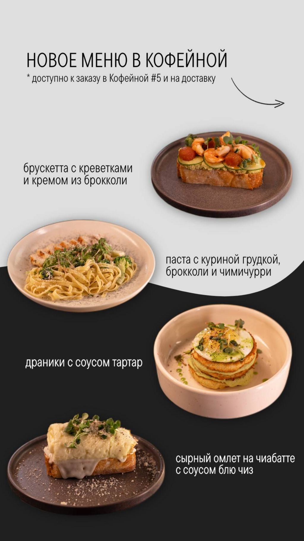 Новое меню в Кофейной #5