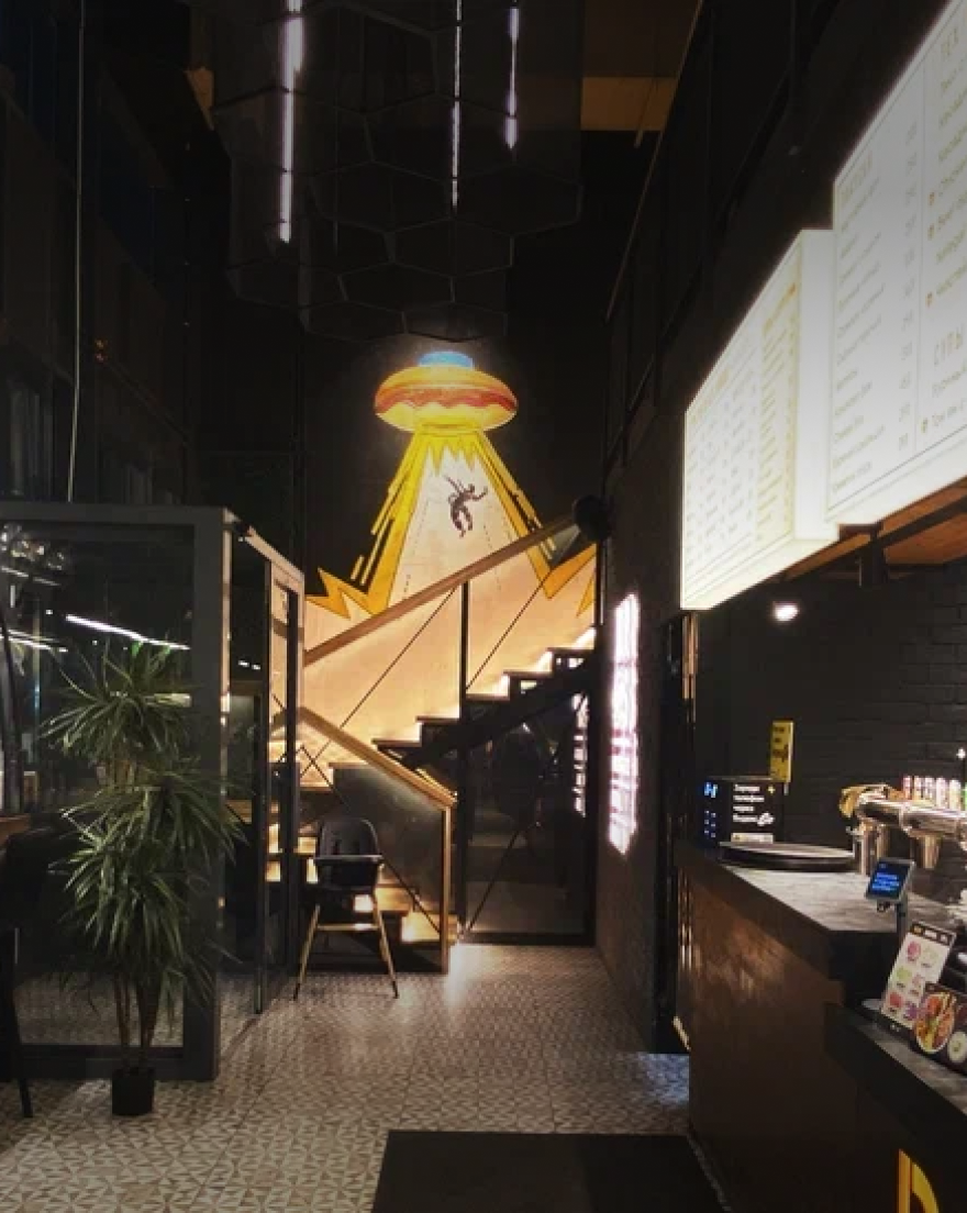 Концептуальная бургерная в Санкт‑Петербурге