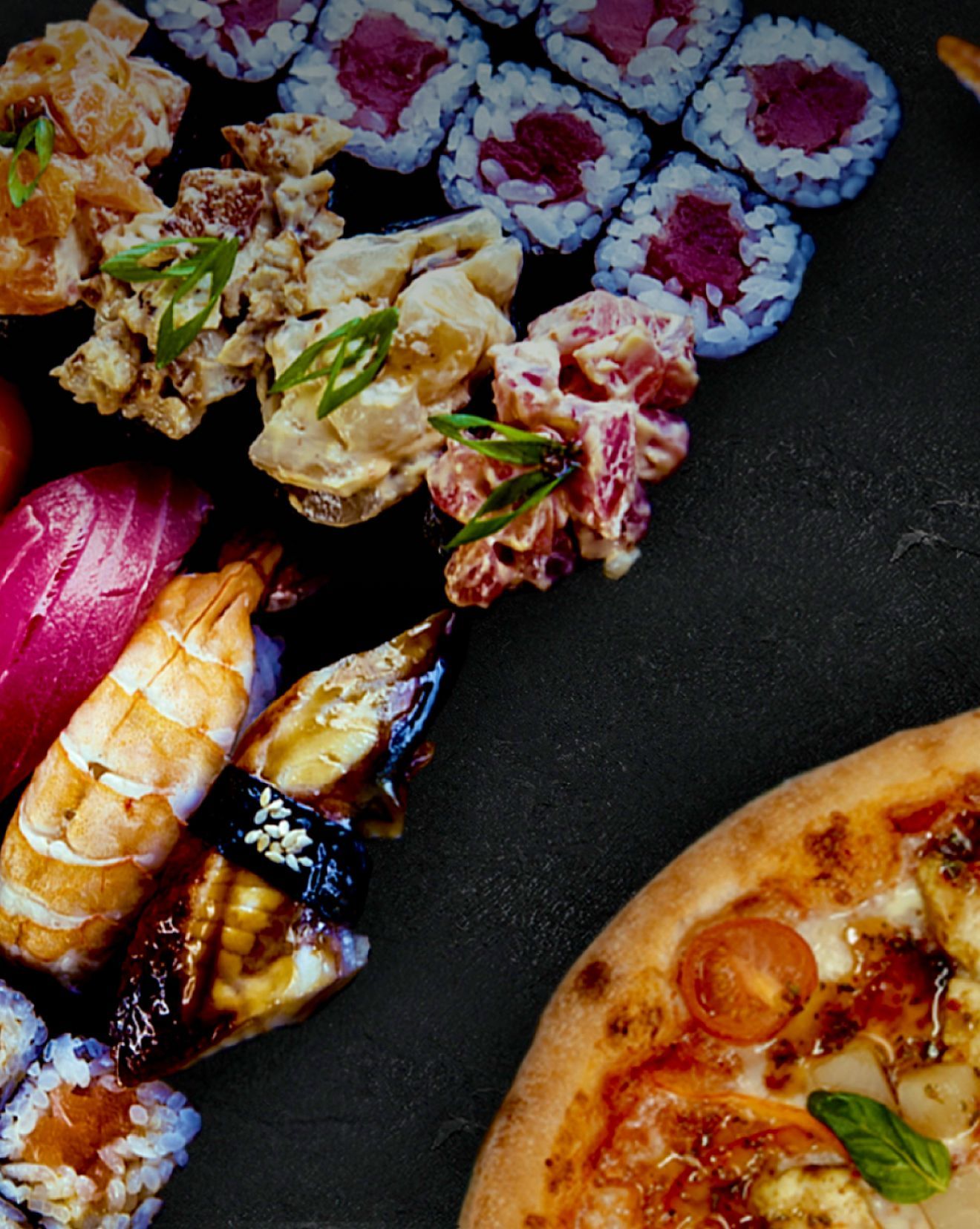 Суши • Пицца • Паста • Гриль