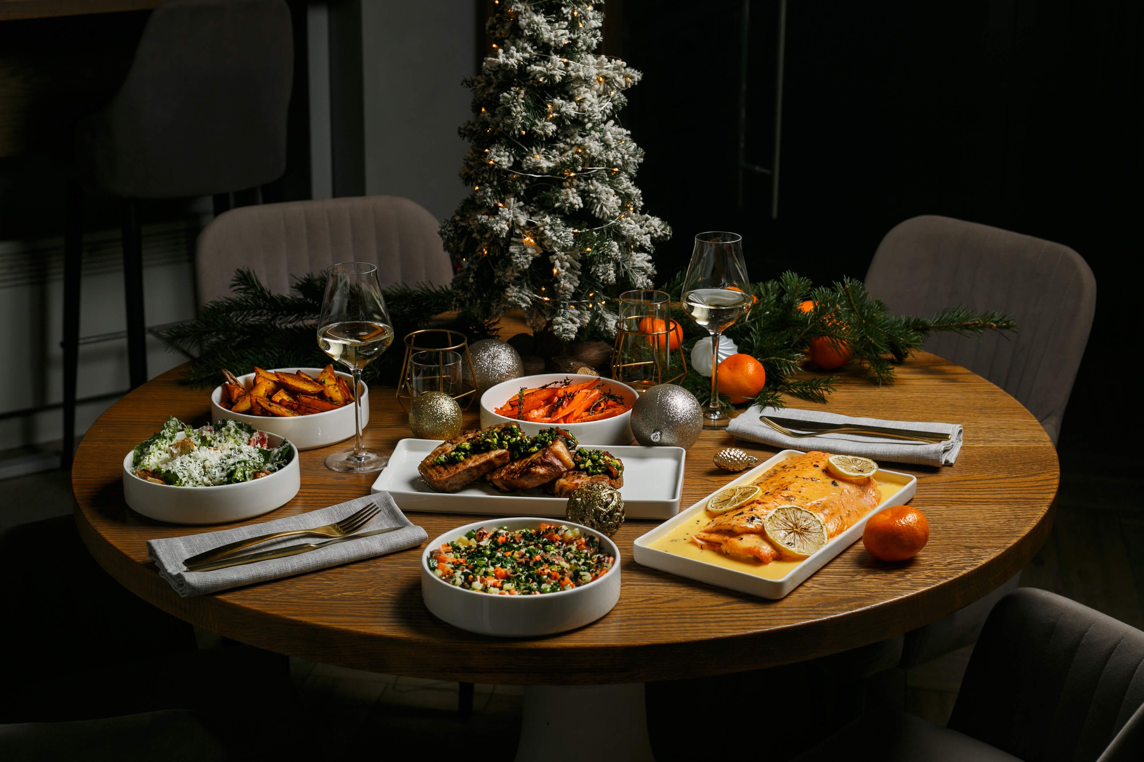 Новогоднее застолье в Итальянском стиле