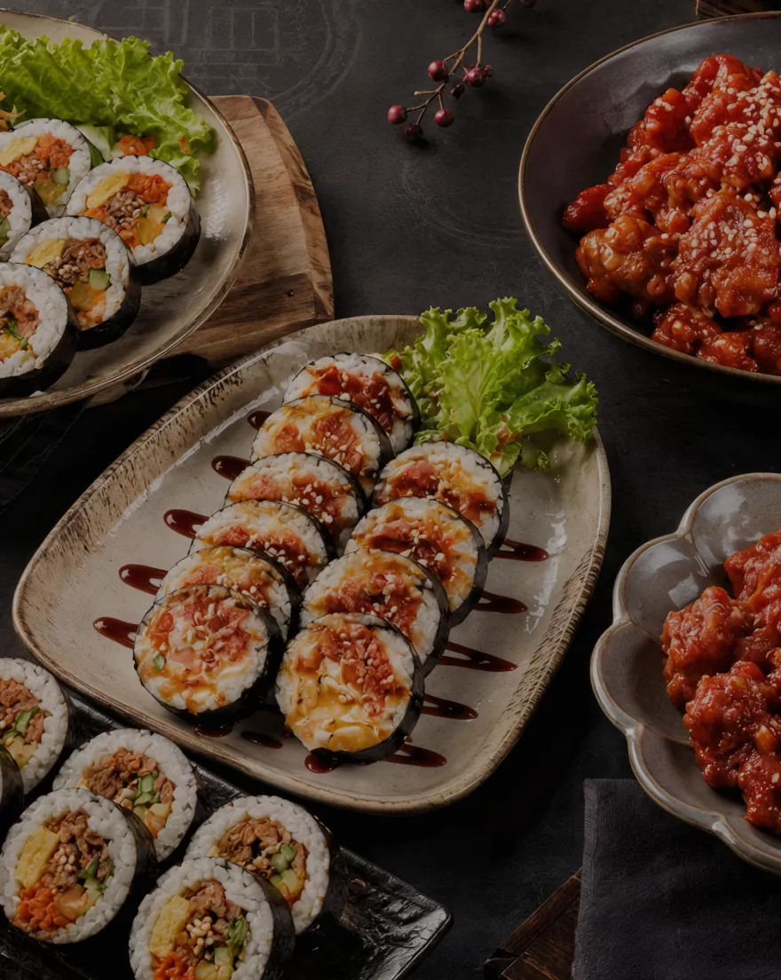 Доставка корейской кухни, роллов по СПб